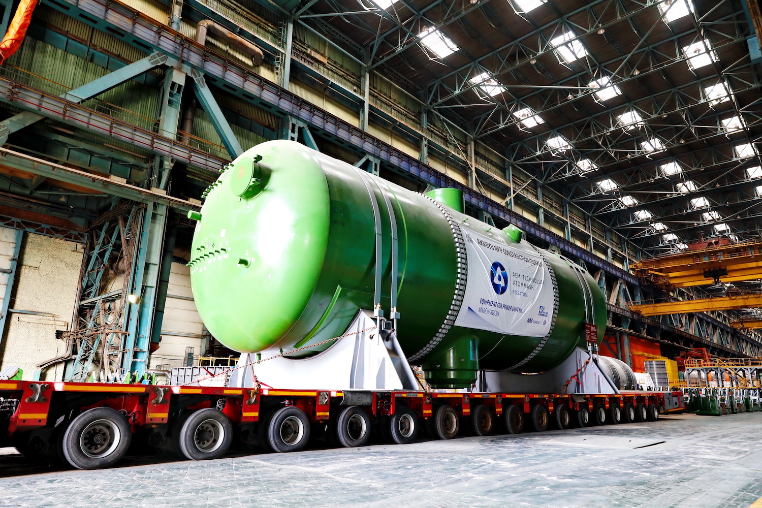 Akkuyu NGS’nin buhar jeneratörleri yola çıktı 1