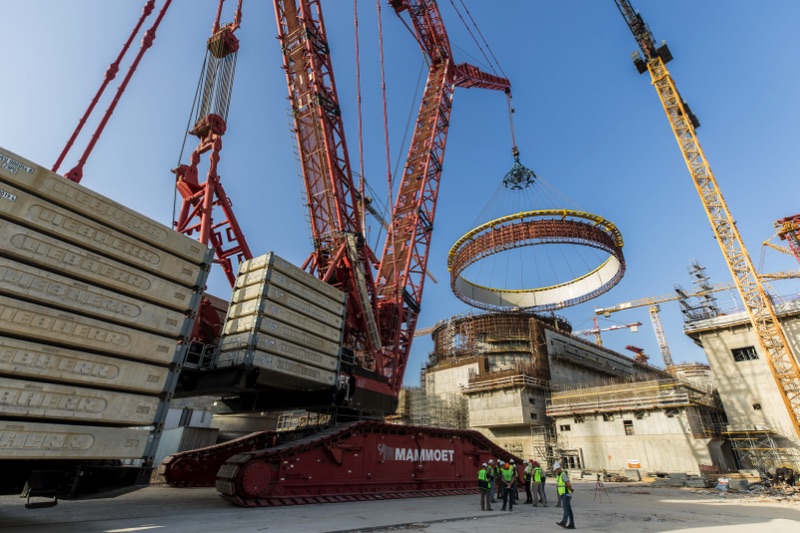 Akkuyu’da 5’inci katman kuruldu 4
