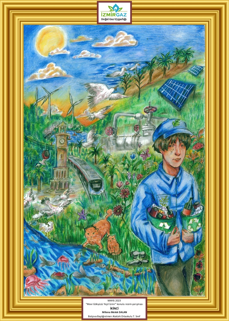 İzmir Doğalgaz en güzel resimler ödüllendirdi 4