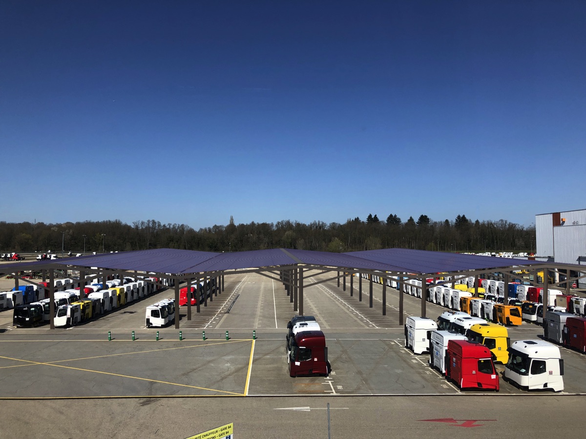 Renault Trucks çatısını güneş enerjisiyle donatılıyor 4