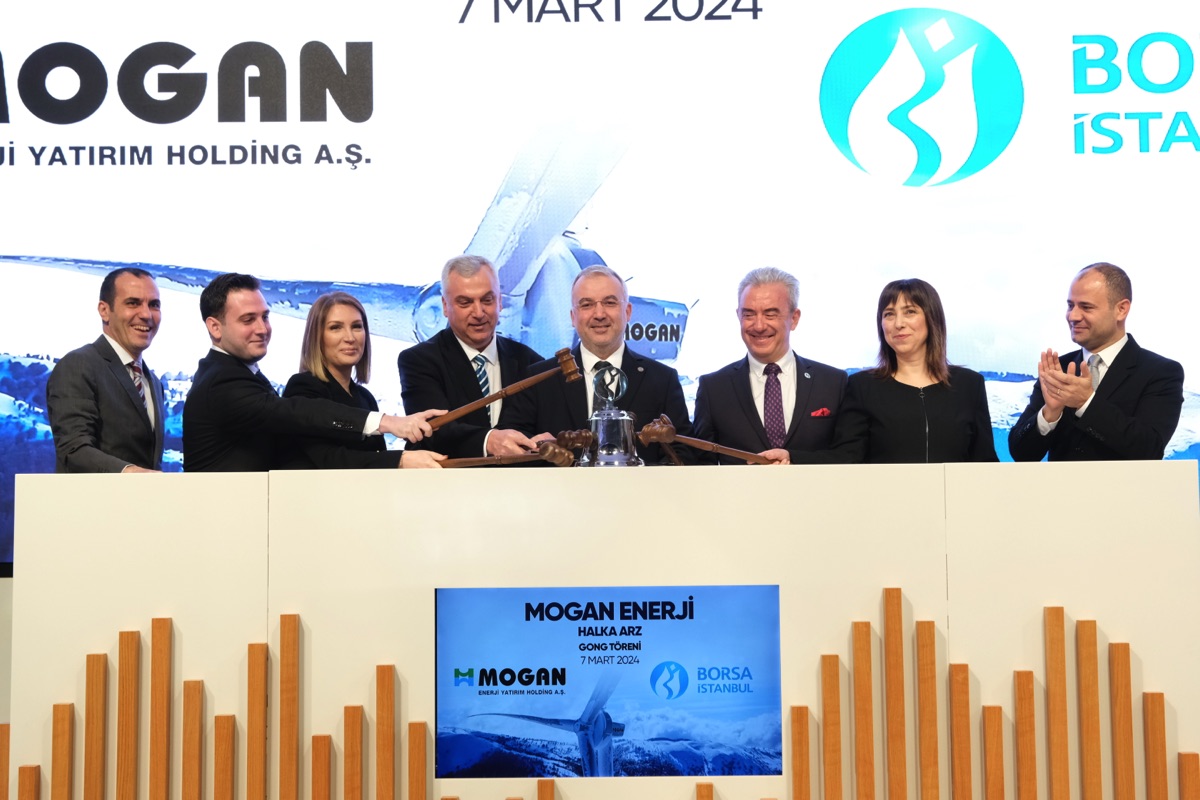 Borsa İstanbul'da gong Mogan Enerji için çaldı 2