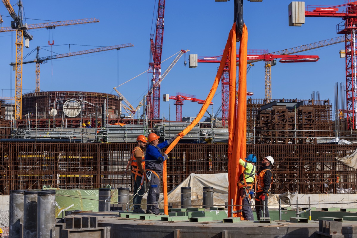 Akkuyu NGS’de konsol kirişi kuruldu 4