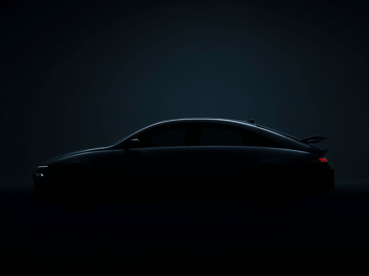 Elektrikli Hyundai IONIQ 6 N’den ilk görüntüler 3