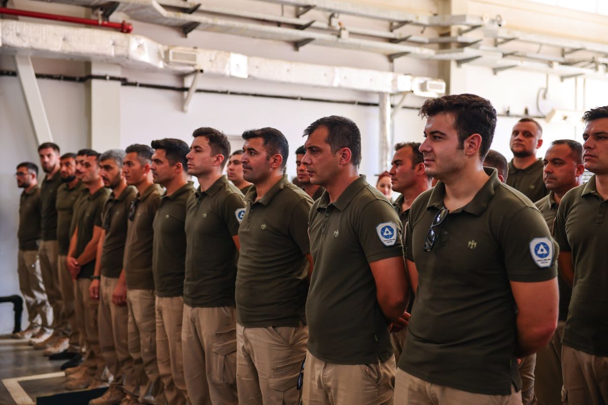 Akkuyu NGS’den orman yangınlarıyla mücadele eğitimi 13