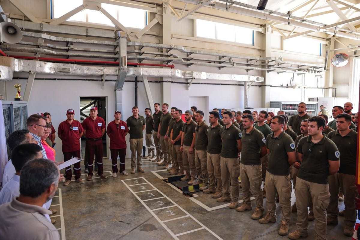 Akkuyu NGS’den orman yangınlarıyla mücadele eğitimi 15