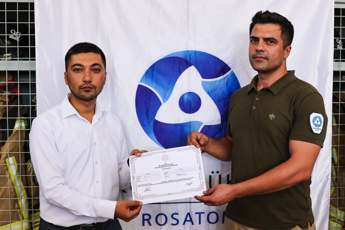 Akkuyu NGS’den orman yangınlarıyla mücadele eğitimi 16