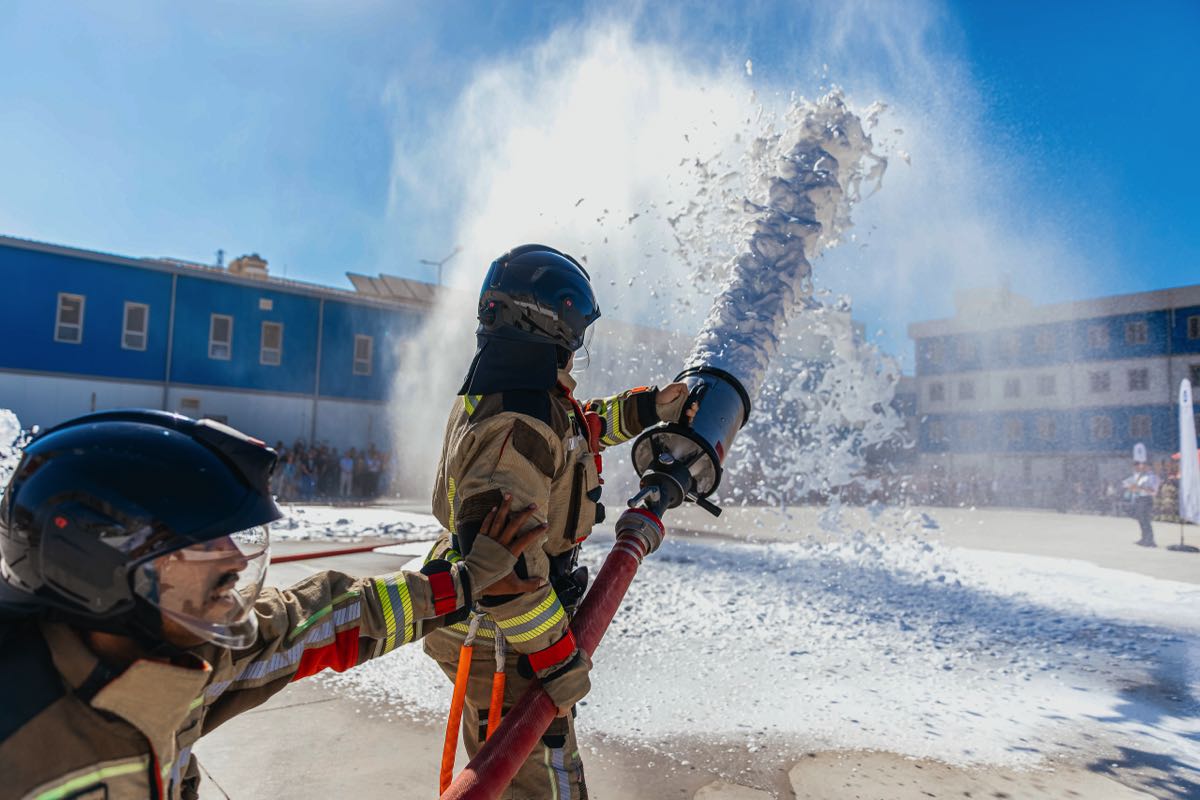 Akkuyu NGS’den orman yangınlarıyla mücadele eğitimi 2