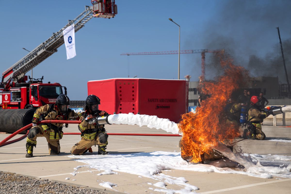 Akkuyu NGS’den orman yangınlarıyla mücadele eğitimi 4