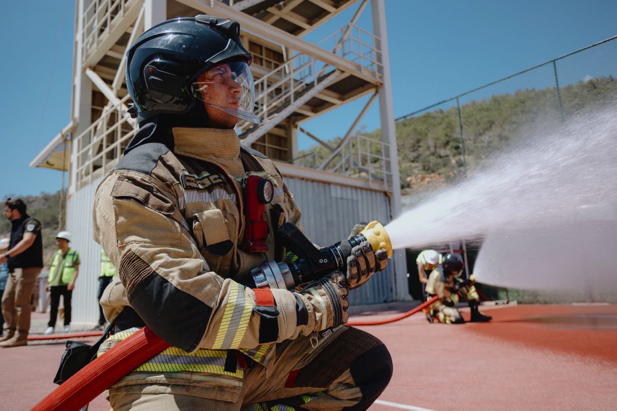 Akkuyu NGS’den orman yangınlarıyla mücadele eğitimi 5