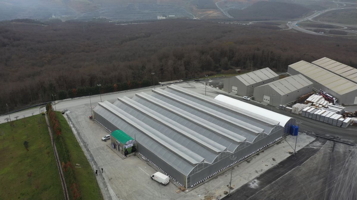 Çöp gazı elektriğe, ısı fideye dönüştü 7