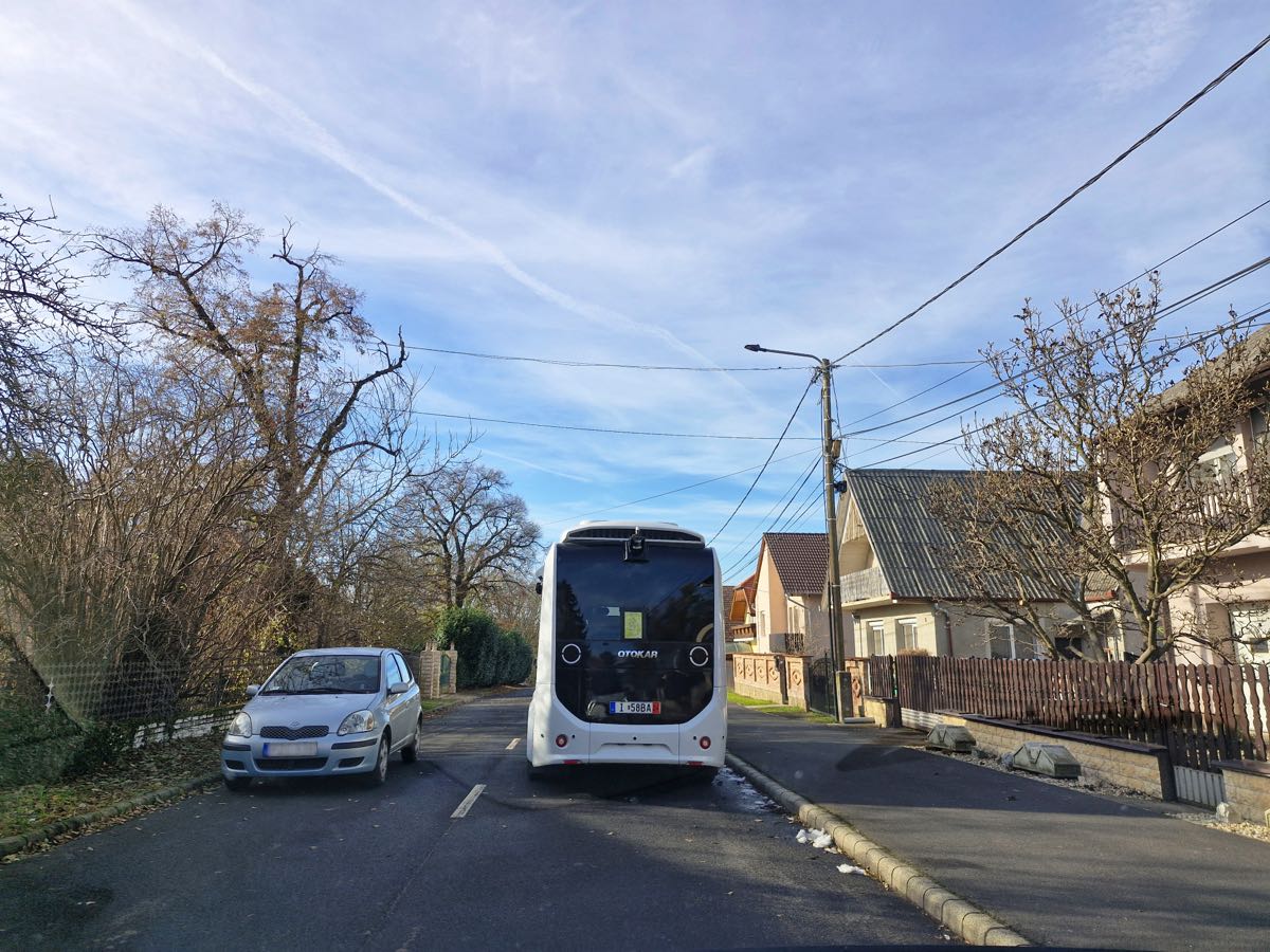 Otokar’ın otonom minibüsü Macaristan’da testi geçti 1
