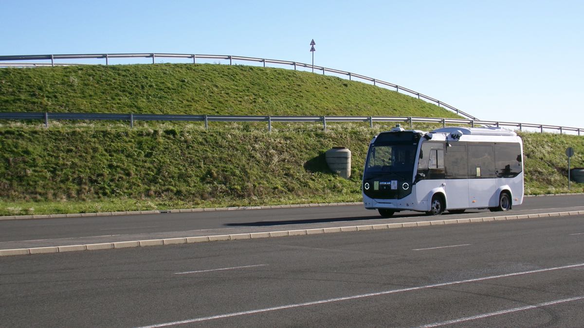Otokar’ın otonom minibüsü Macaristan’da testi geçti 4