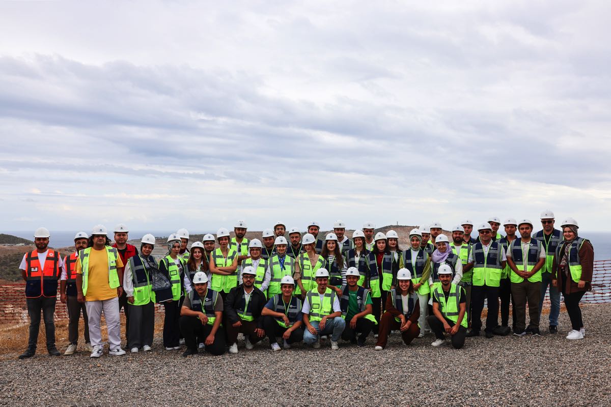 Sinop Üniversitesi öğrencileri Akkuyu NGS sahasını ziyaret etti 2