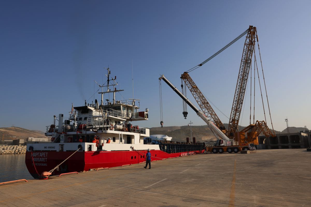 Akkuyu'da son reaktör basınç kabı sahaya ulaştı 12