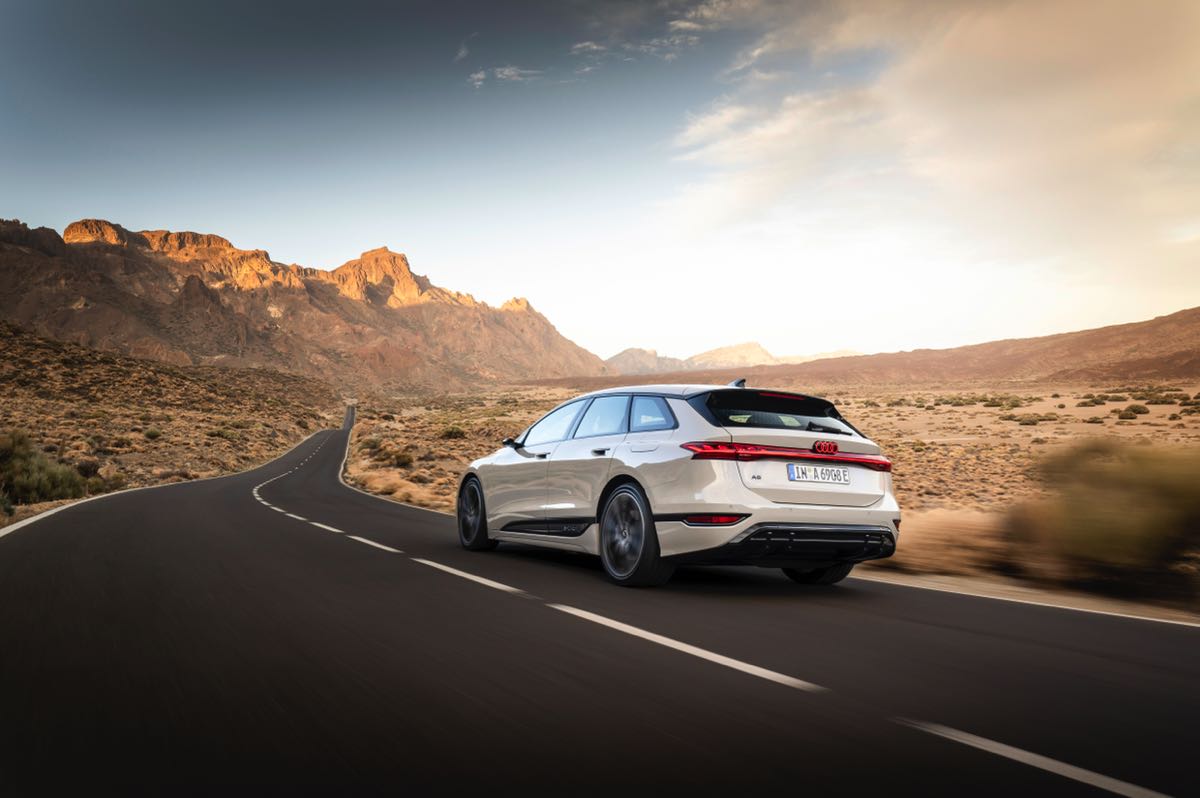 Audi A6 Avant e-tron'dan kış rekoru 5