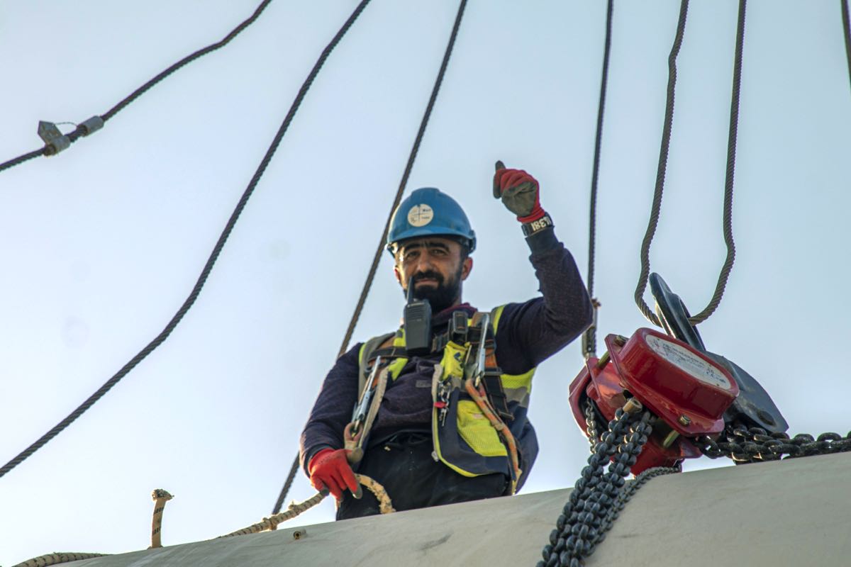 Akkuyu NGS’de pasif ısı alma sistemi kuruldu 6