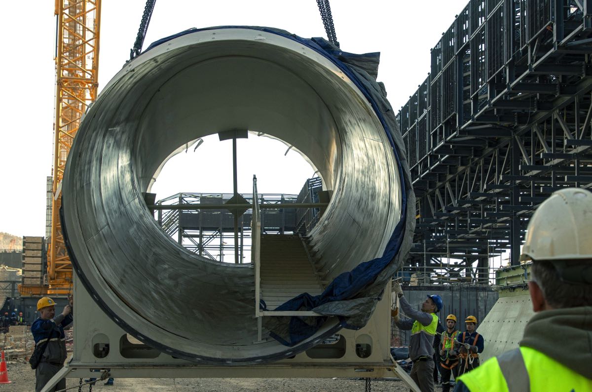 Akkuyu NGS’de pasif ısı alma sistemi kuruldu 7