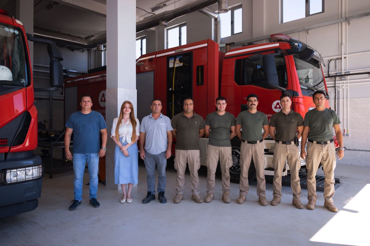 Akkuyu NGS’de yeni itfaiye istasyonu hizmete girdi 1
