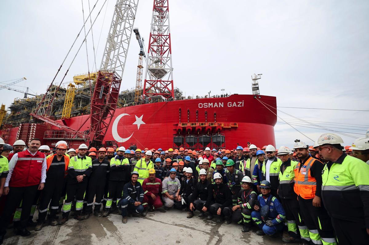 Osman Gazi Platformu Karadeniz’de doğal gaz üretimini artıracak 6