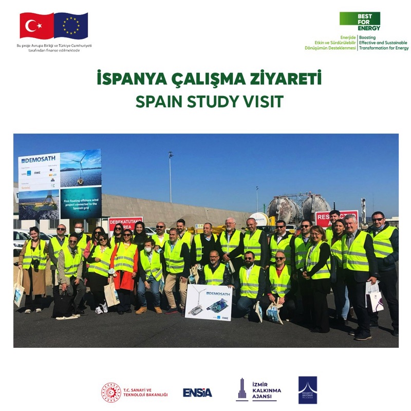 İzmir temiz enerji sektörü İspanya’da 5