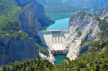 Antalya Naras Barajı açıldı