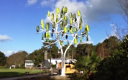 Rüzgar Ağaçları şehirlerde elektrik üretecek