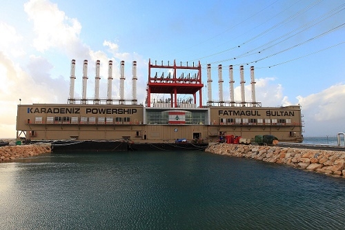 TR`den Irak`a 410 MW`lik yeni yüzer santral