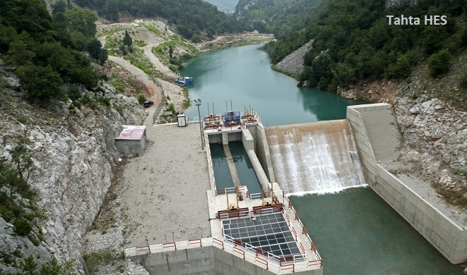 GÜRİŞ, Tahta HES`i devraldı