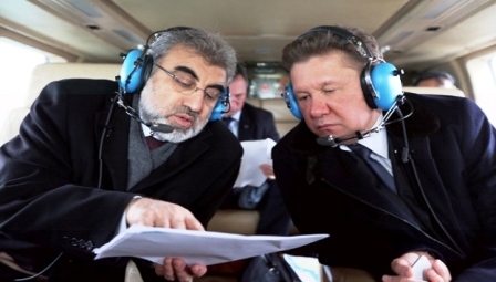 Türk Akımı`na havadan inceleme