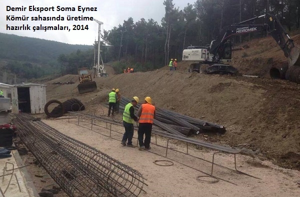 Koç Soma Eynez`de kömür üretimine hazır