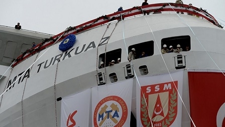 Yerli sismik gemi Turkuaz göreve hazır