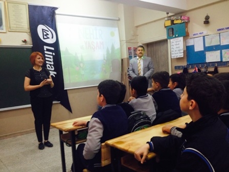 Limak, Siirtli öğrencilere baraj güvenliğini anlattı