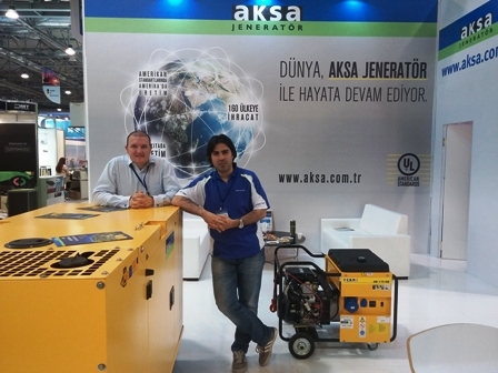 Aksa Jeneratör Bakü’de yeni ürünlerini tanıttı