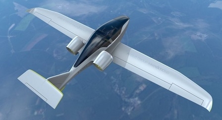 Elektrikli uçak Manş Denizi`ni aştı