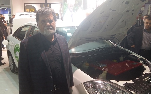 Emin, elektrikli araç işine girdi
