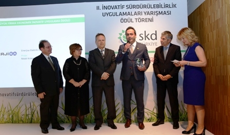 Enerjisa`ya sürdürülebilirlik ödülü