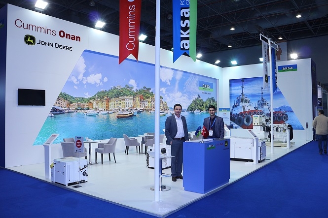 Aksa Jeneratör Avrasya Boat Show’da