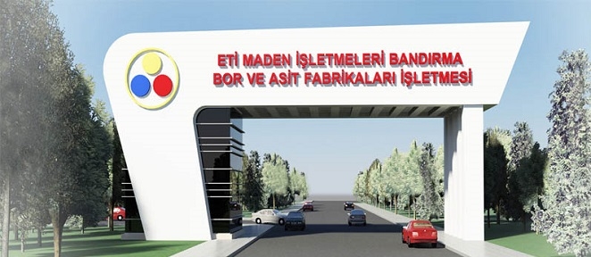 Bandırma Bor ve Asit Fabrikaları gaz borularını yeniletecek