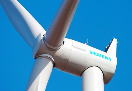 Kınık RES`in türbinlerini Siemens sağlayacak