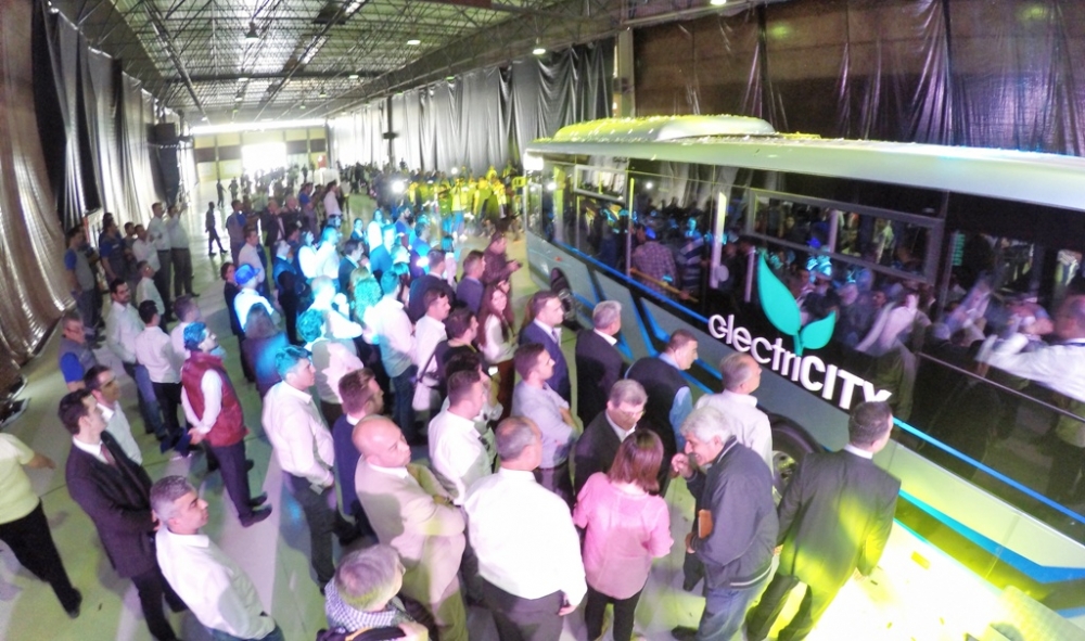 TEMSA yeni elektrikli otobüsünü tanıttı