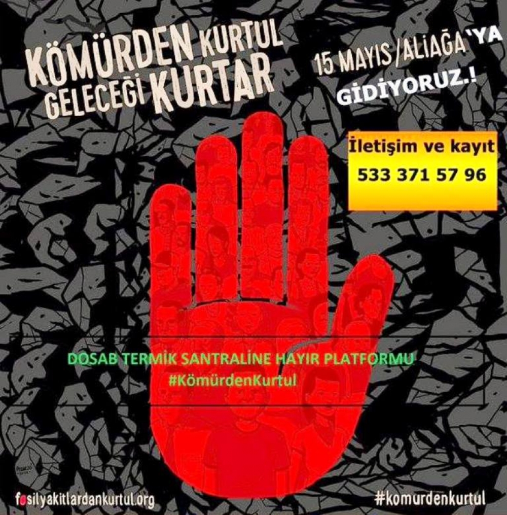 Kömüre karşı insan zinciri oluşturulacak