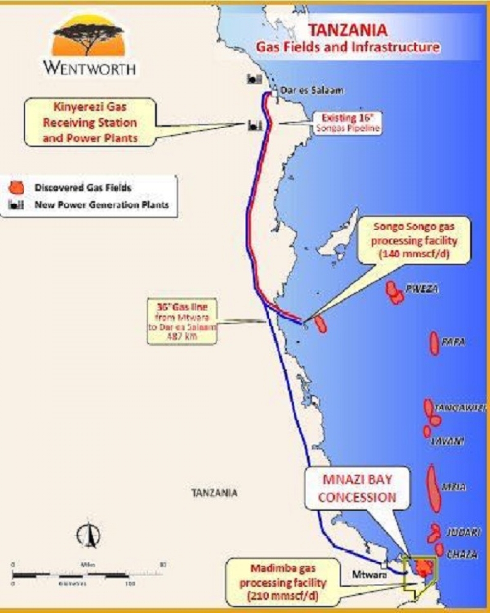 Tanzanya doğalgaz kaynaklarını değerlendirecek