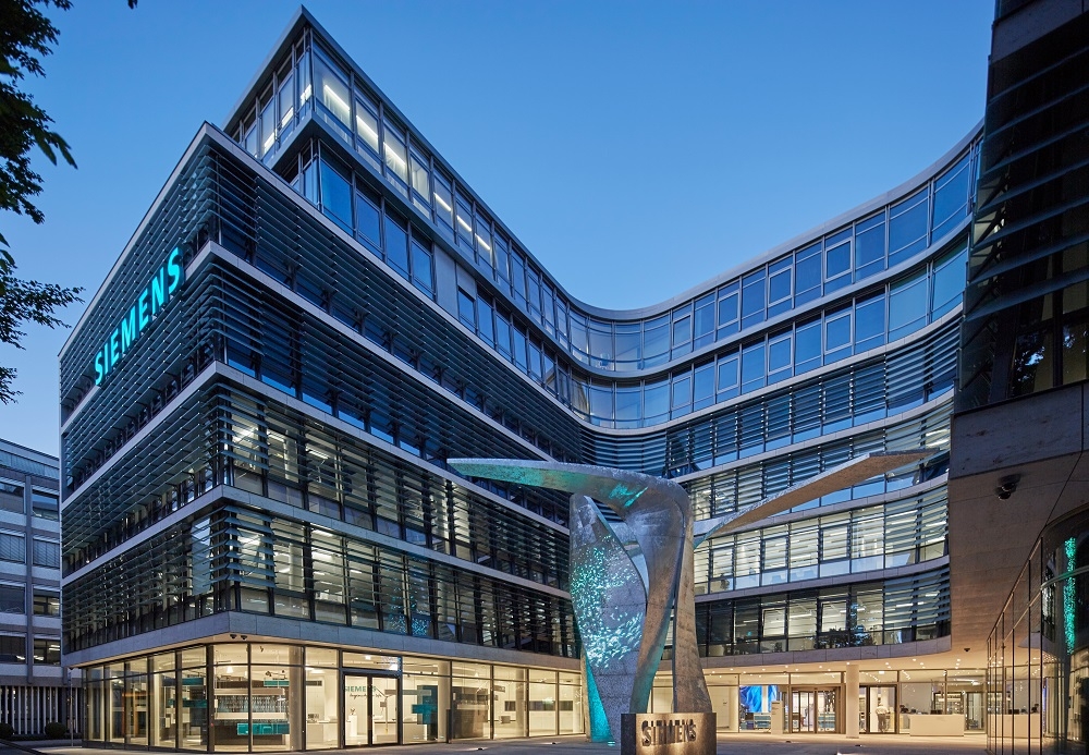 Siemens’in çevreci yeni merkez binası açıldı