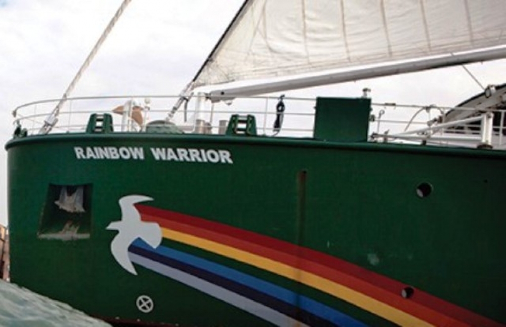 Rainbow Warrior, güneşli bir gelecek için İstanbul'da