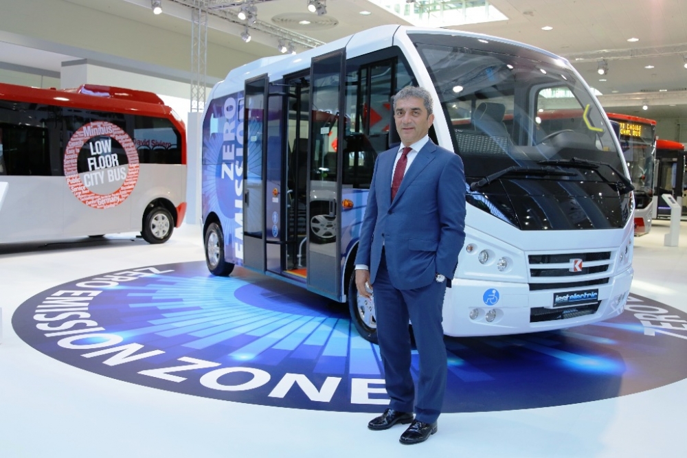 Türkiye’nin ilk yerli ve elektrikli minibüsü görücüye çıktı