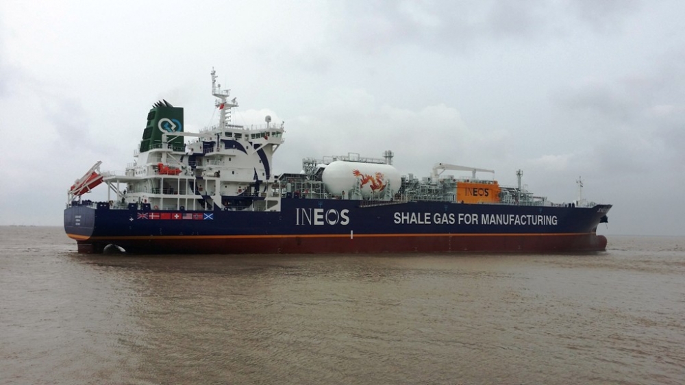 İlk ABD kaya gazı kargosu İskoçya'ya ulaştı