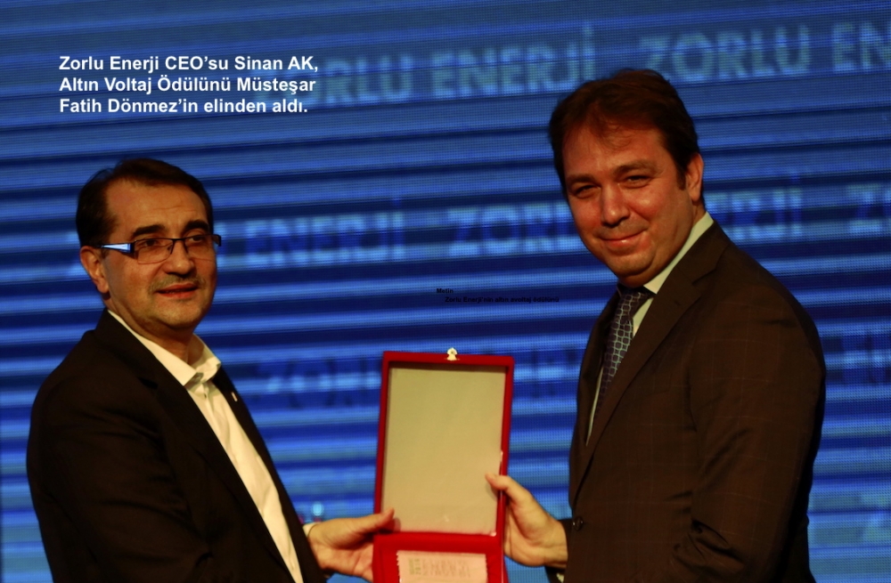 Enerji sektörünün yıldızları ödüllendirildi