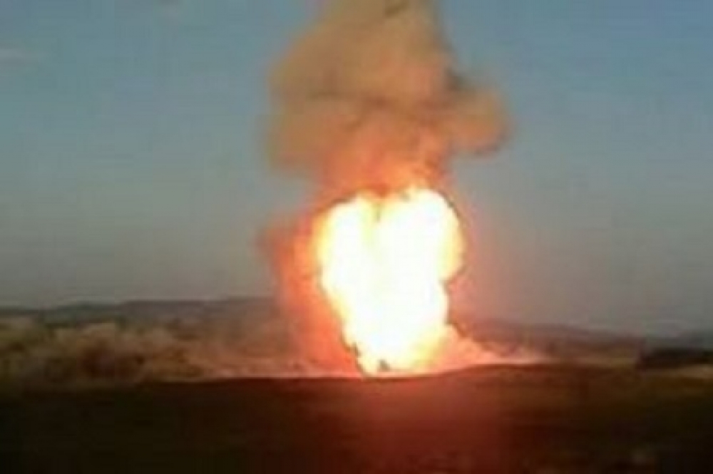 Siirt'te doğalgaz boru hattına saldırı