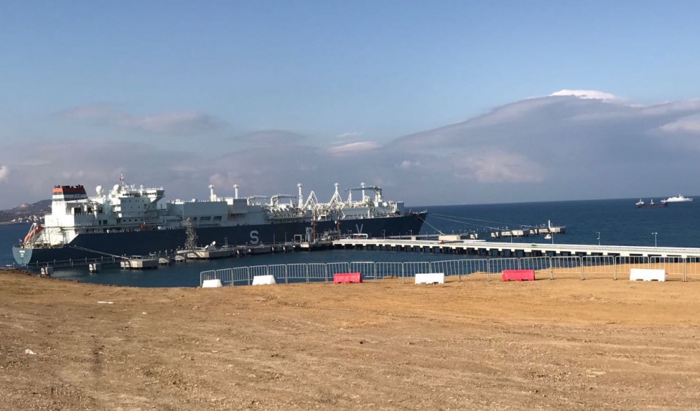 Kolin'in Aliağa'daki FSRU tesisi açıldı