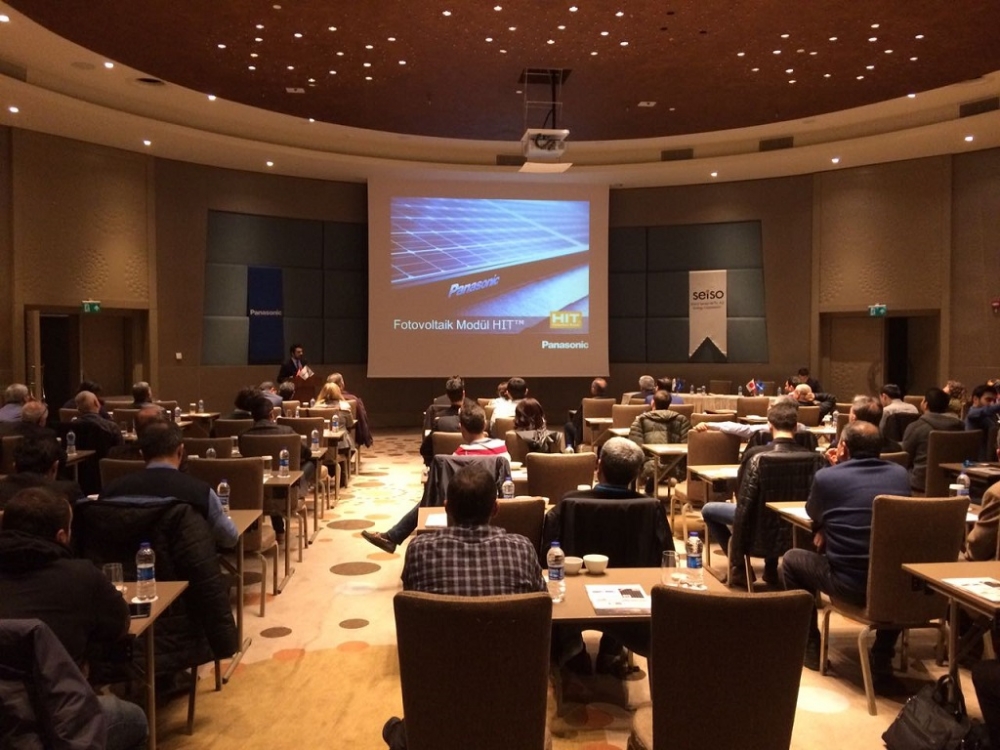 Panasonic'ten Adanalı yatırımcıya güneş semineri